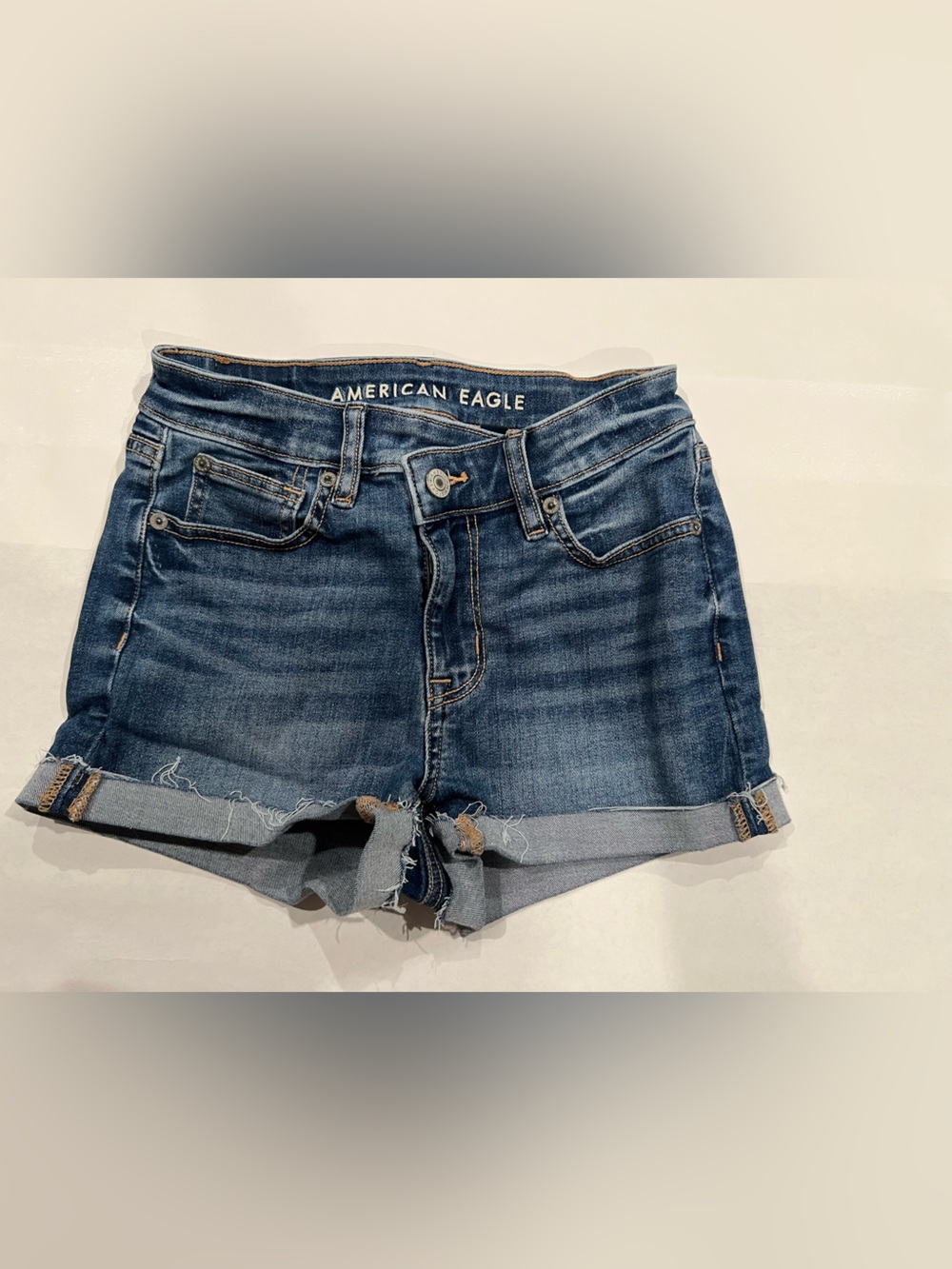 American Eagle Outfitters Next Level Stretch Jean Shorts